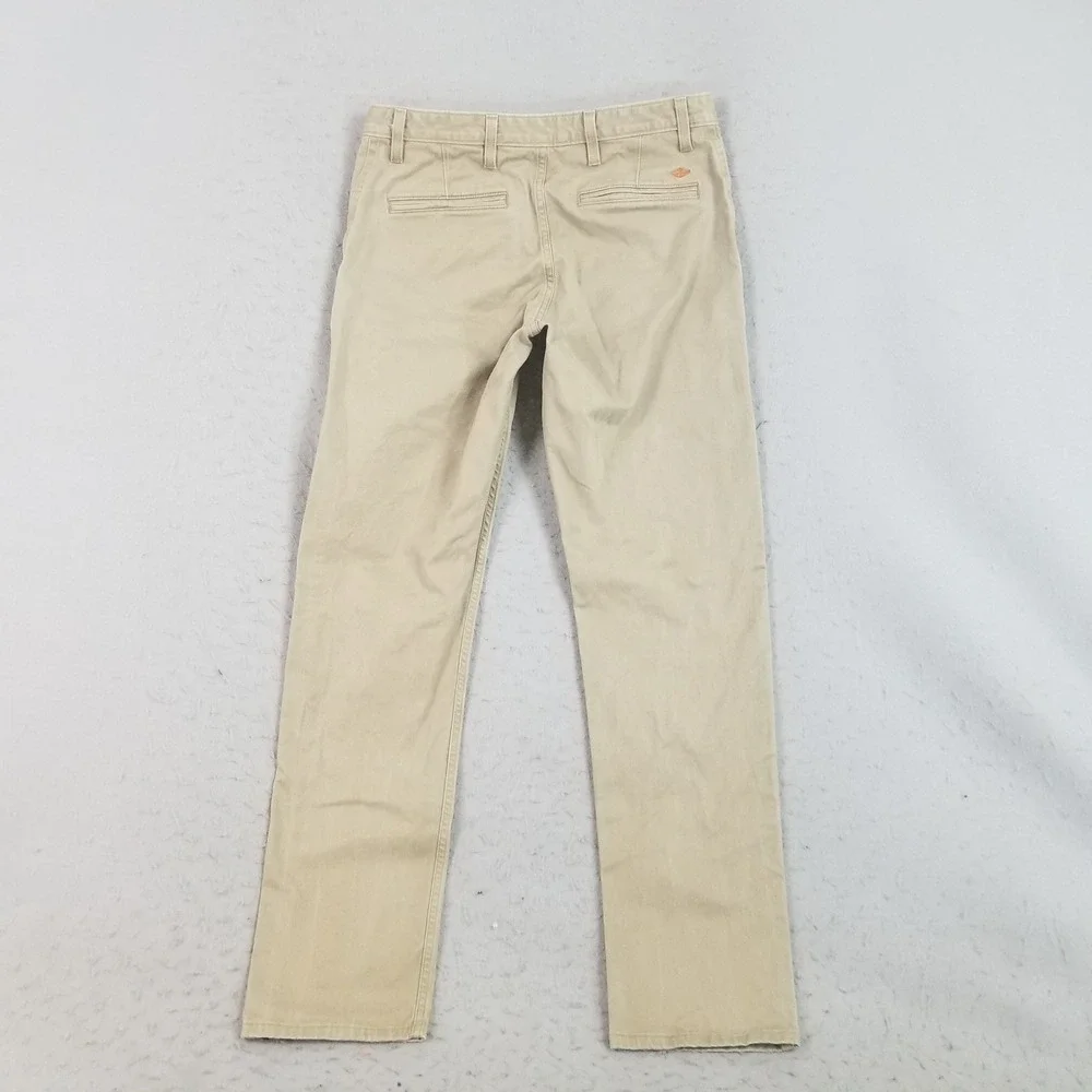 Dockers Pants Mens 31x32 Tan Khakis Straight Leg Stretch‎ Cotton Casual Chinos